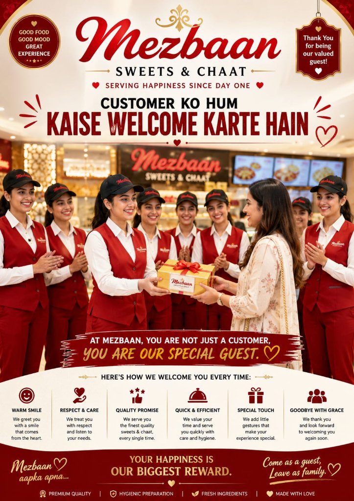 Mezbaan female staff team